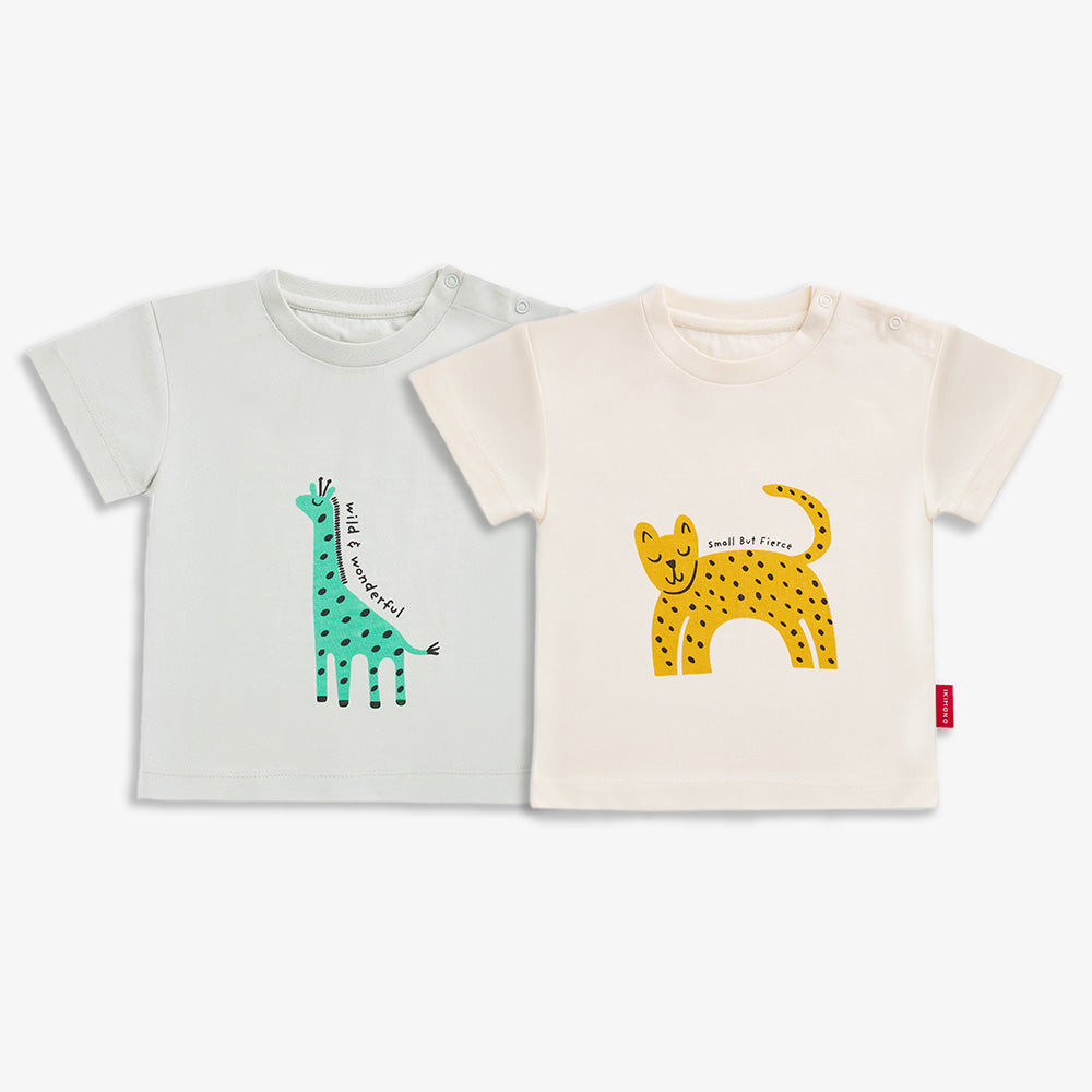 Tee-Shirt 2-Pack - Animals