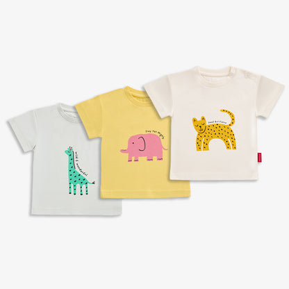 Tee-Shirt 3-Pack - Animals